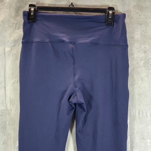 ID IDEOLOGY Women's Indigo Sea Color-Block Stripe Pull-On 7/8 Leggings SZ M - Picture 4 of 8